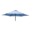 Loxe Tilt And Crank Olefin 2500mm Fabric Parasol In Blue