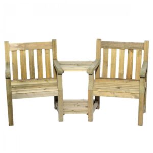 Darko Timber Companion Set Love Seat In Green Pine